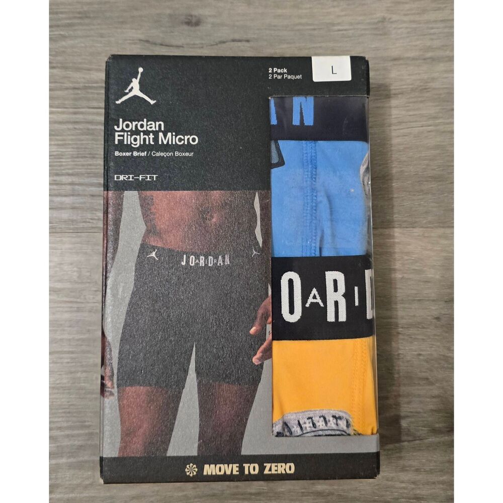 JordanFlight Micro Boxer Briefs- 2PK - Picture 8 of 9